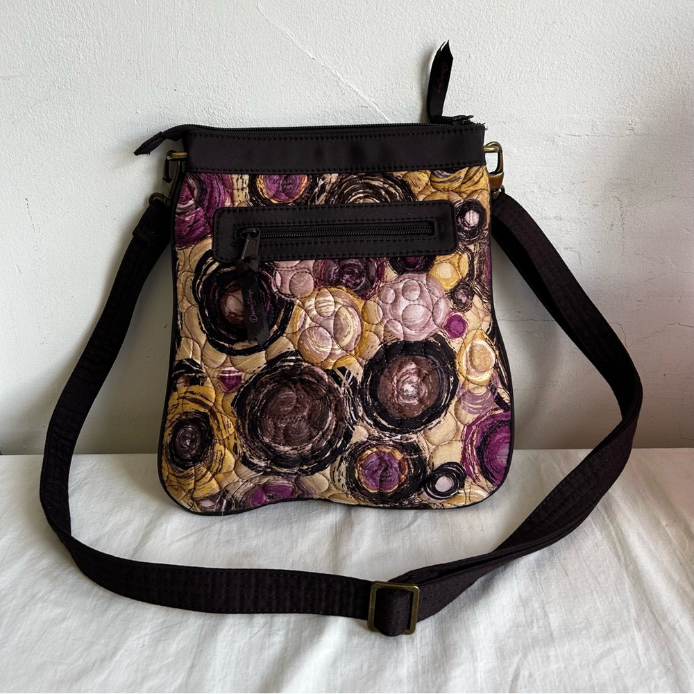 Donna Sharp Expression Vibrant Quilted Crossbody … - image 2